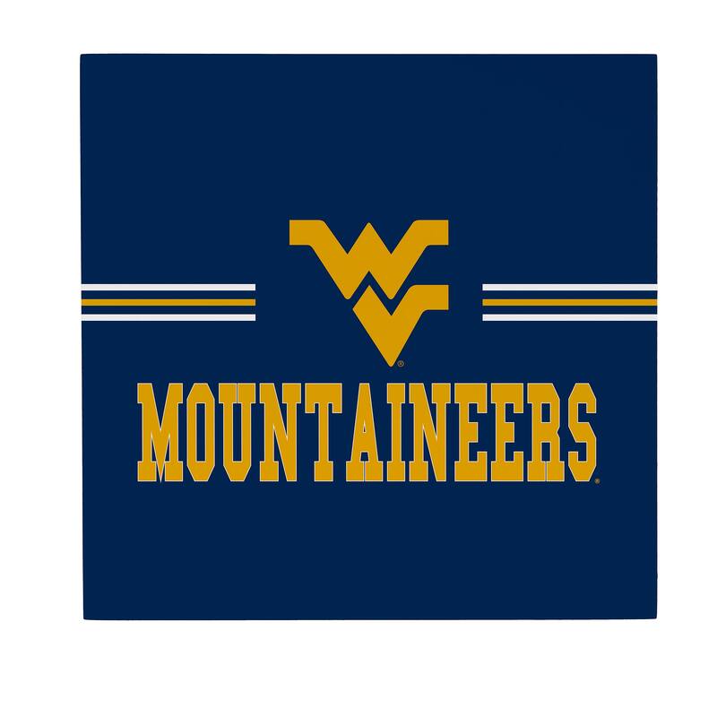 West Virginia University Wooden Door Decor Wall Sign - Multi-Color