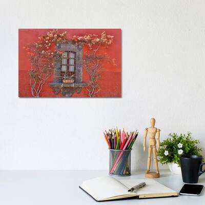 iCanvas "San Miguel De Allende, Mexico. Colorful buildings and windows" by Darrell Gulin Canvas Print
