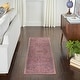 preview thumbnail 44 of 44, New Concept Washables Vintage Persian Floral Machine Washable Area Rug 2' x 6' - Brick - Rectangle