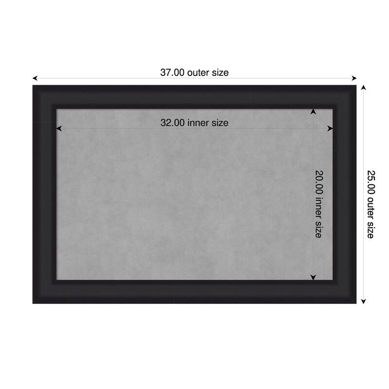 Amanti Art Oliver Black Framed - 37 x 25 in - Oliver Black