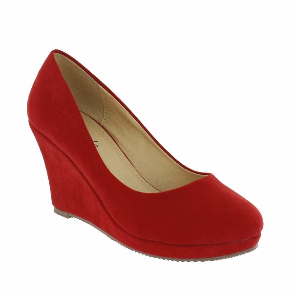 Red Circle Footwear Kissania Pump Wedge