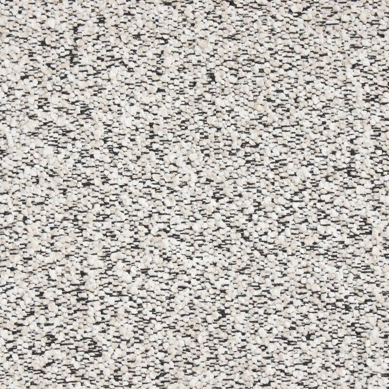 Furniture of America Loungi Modern Light Grey Chenille Power Recliner Sectional with Console and USB Ports