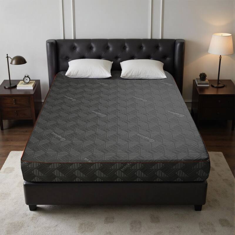 10 Inch Queen Mattress Sterilizing & Airy, Premium High Resilience for Optimal Support, Non-Toxic Eco-Friendly Fabric