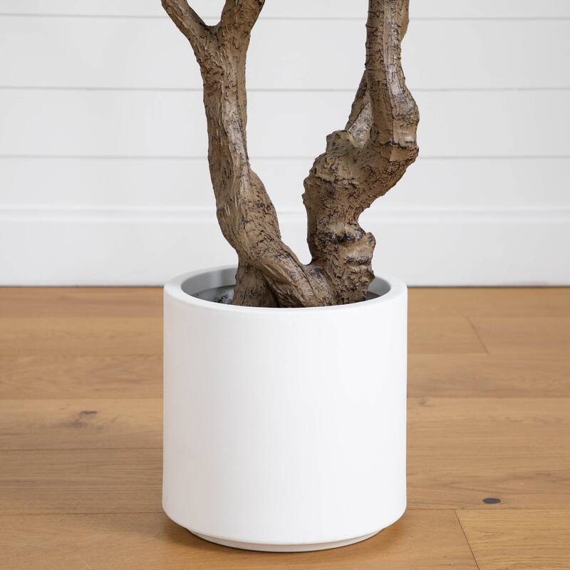 Olive Artificial Tree with Planter - 6' - Unlit