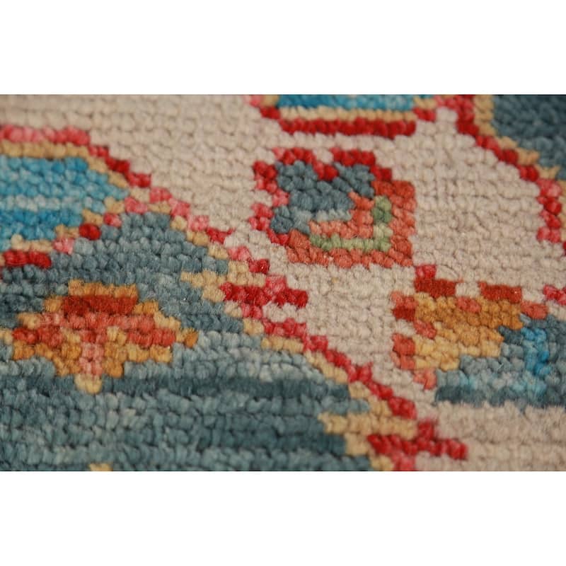 Oushak Oriental Area Rug Handmade Wool Carpet - 8'2" x 9'10"