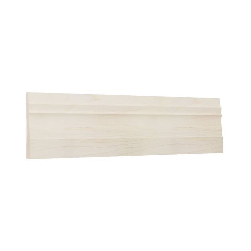 WM631 9/16-in D x 3-1/4-in W x 96-in L Americraft Solid Hardwood Stain Grade Colonial Base Moulding
