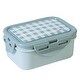 preview thumbnail 2 of 3, Saro All-in-One Lunch Box Bundle - Vichy Gray