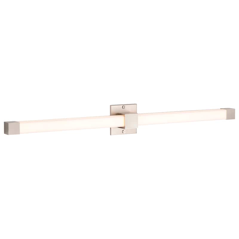 Brightwyn 35 Inch LED Vanity Brushed Nickel Finish - Brushed Nickel
