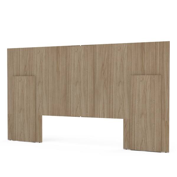 Polifurniture Bjorn Light Oak Queen Headboard