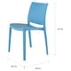 preview thumbnail 4 of 36, Sensilla Resin All-Weather Stackable Dining Chair (Set of 4)
