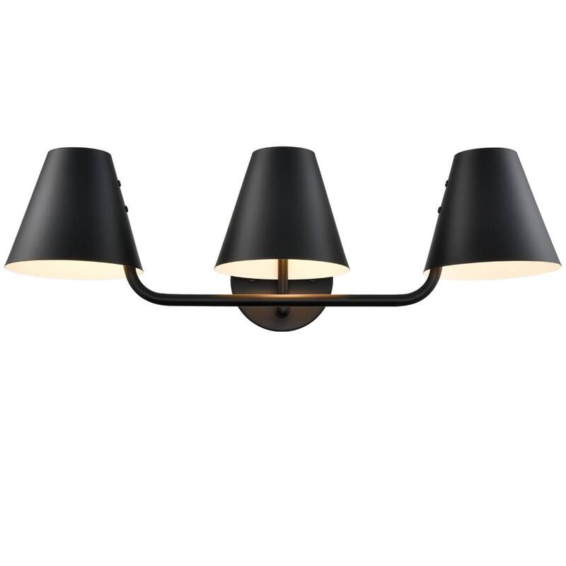 Palmas Industrial 3-Light Bathroom Vanity Light