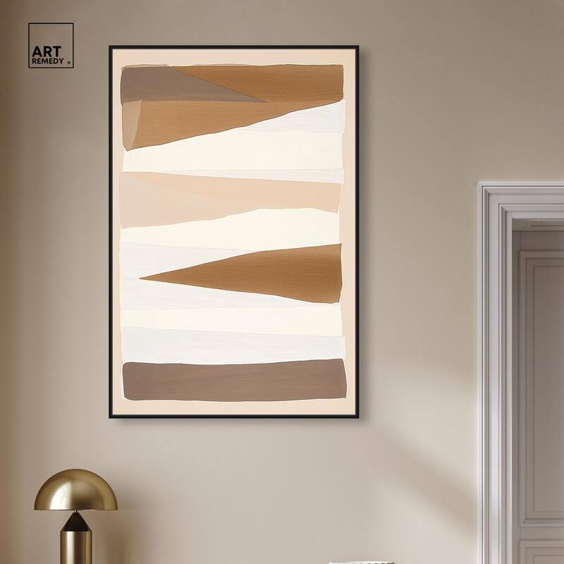 Linear Landscape II Canvas by Art Remedy
