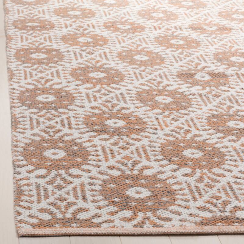 SAFAVIEH Handmade Flatweave Montauk Cesira Casual Cotton Rug