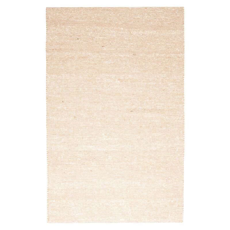 ECARPETGALLERY Braid weave Sienna Tan Wool Rug - 5'0 x 8'2
