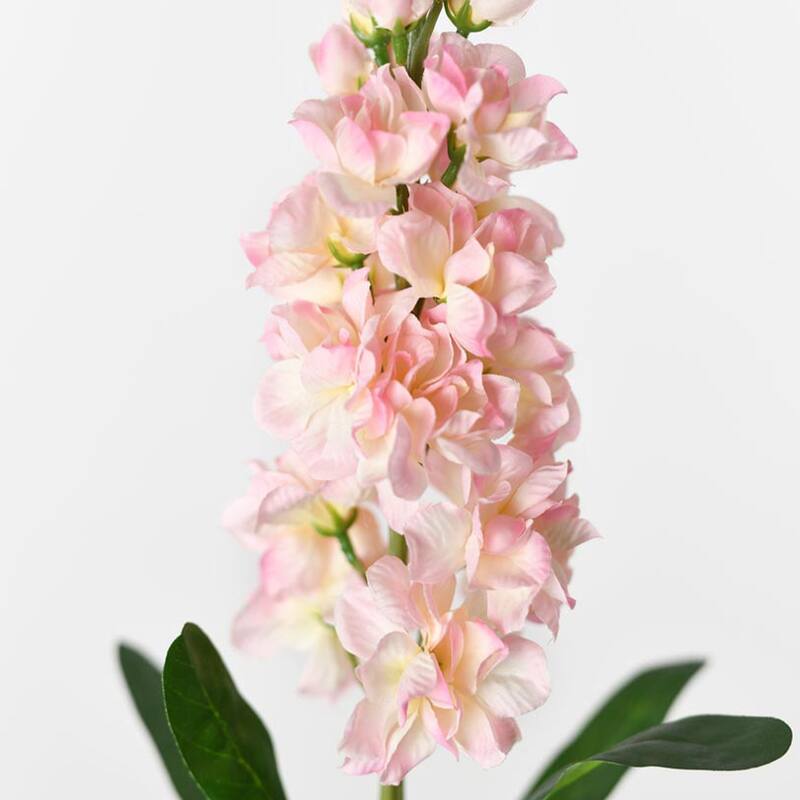Silk Decorative Artificial Violet(Pack of 1 Branch)