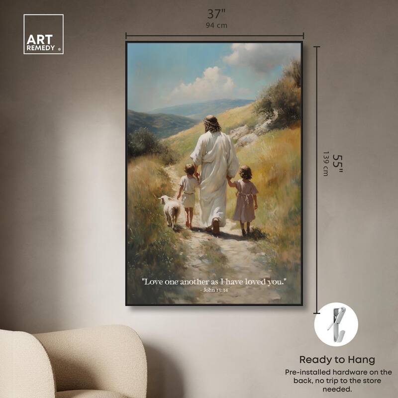 As I Have Loved You Canvas by Art Remedy