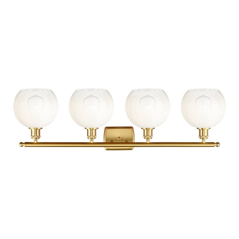 Innovations Lighting Endless Possibilities Ballston - Brookhaven Globe - 4 Light 38" Bath Vanity Light