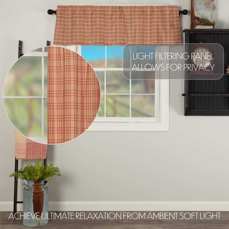 Sawyer Mill Plaid Valance
