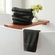 preview thumbnail 186 of 193, Linery & Co. Cotton Diamond Waffle Texture Bath Towels.