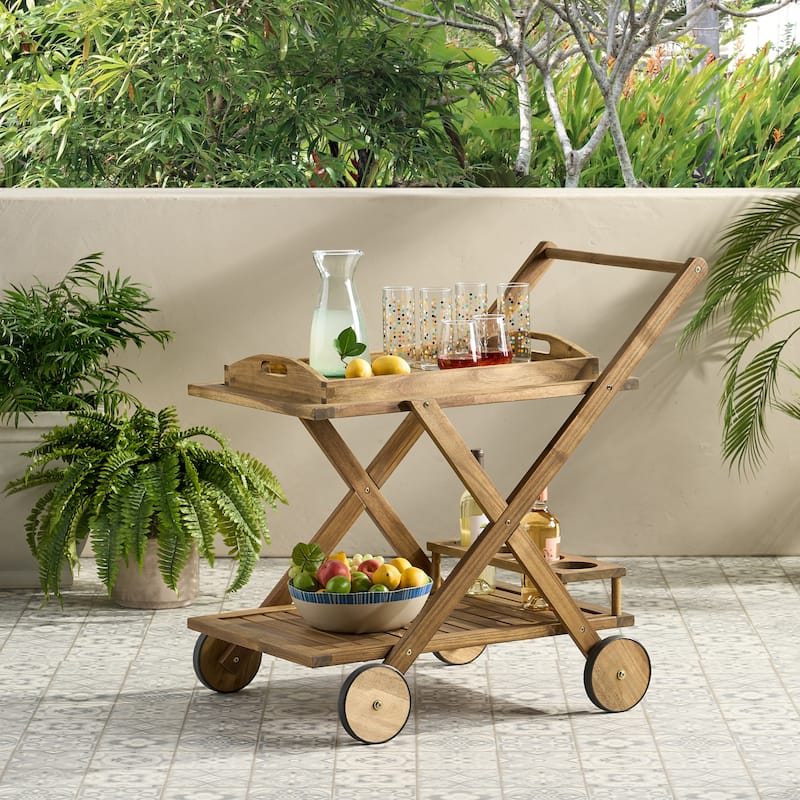 Riviera Bar Cart(no include stool)