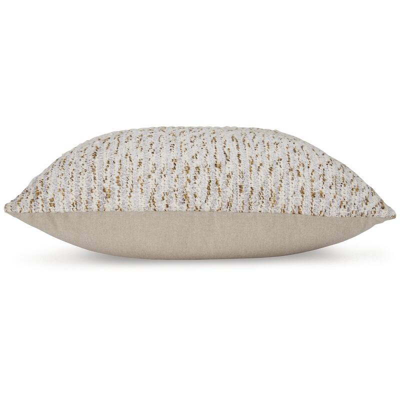 Signature Design by Ashley Abler Brown/White Pillow (Set of 4)