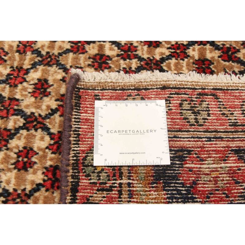 ECARPETGALLERY Hand-knotted Konya Anatolian Brown Wool Rug - 4'2 x 8'8