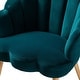 preview thumbnail 49 of 64, HULALA HOME Morden Scalloped Velvet Arm Chair with Tufted Back