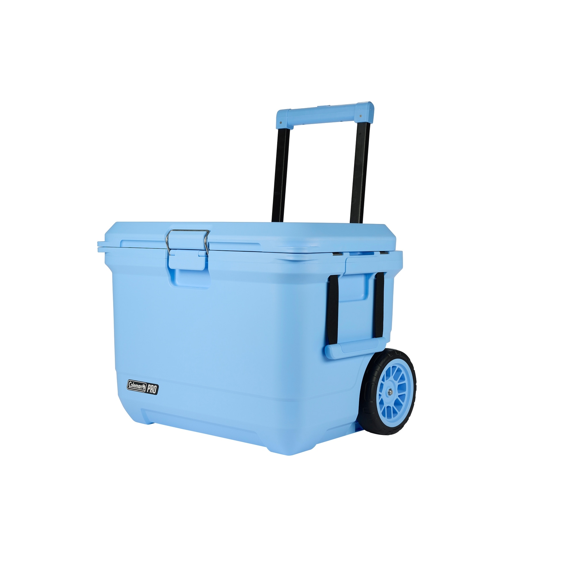 Coleman Pro Heavy-Duty 55qt Wheeled Ultra-Light Hard Cooler, Keeps