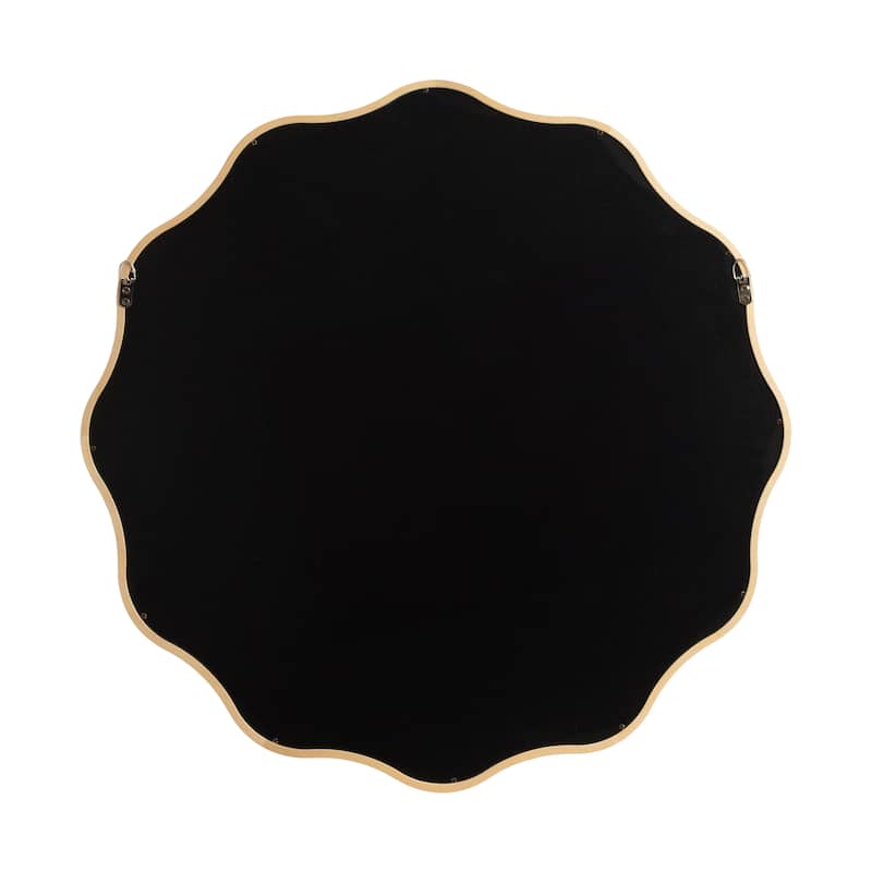 Kate and Laurel Talma Scalloped Wall Mirror