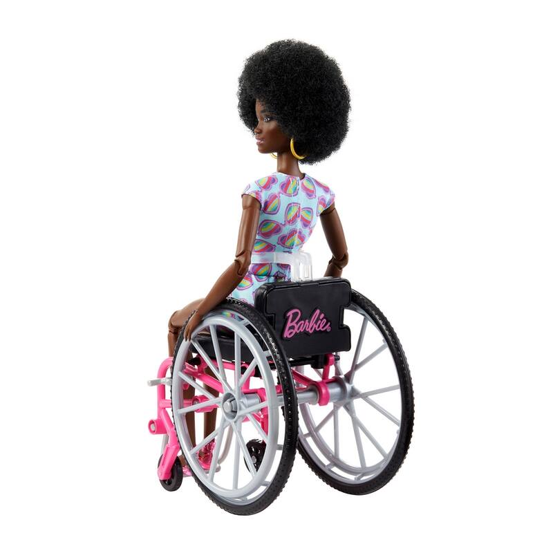 Barbie Fashionistas Doll With Wheelchair, Brown Hair