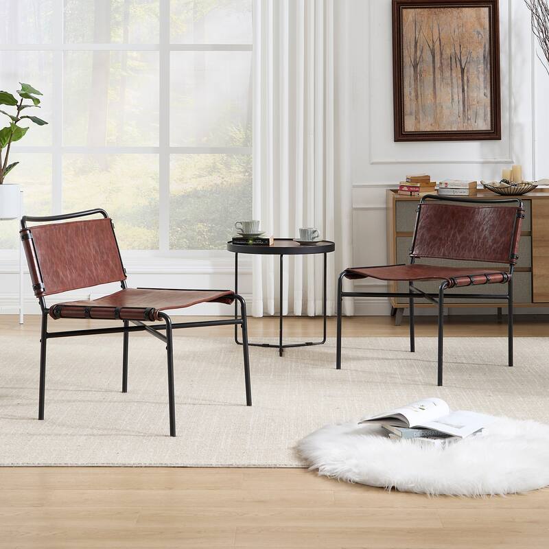 Armless Leisure Chair Set of 2