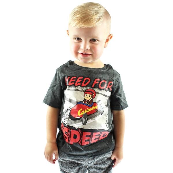 Shop Curious George Little Boys Need For Speed Toddler T Shirt