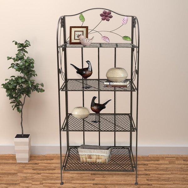 Bakers rack bed best sale bath and beyond