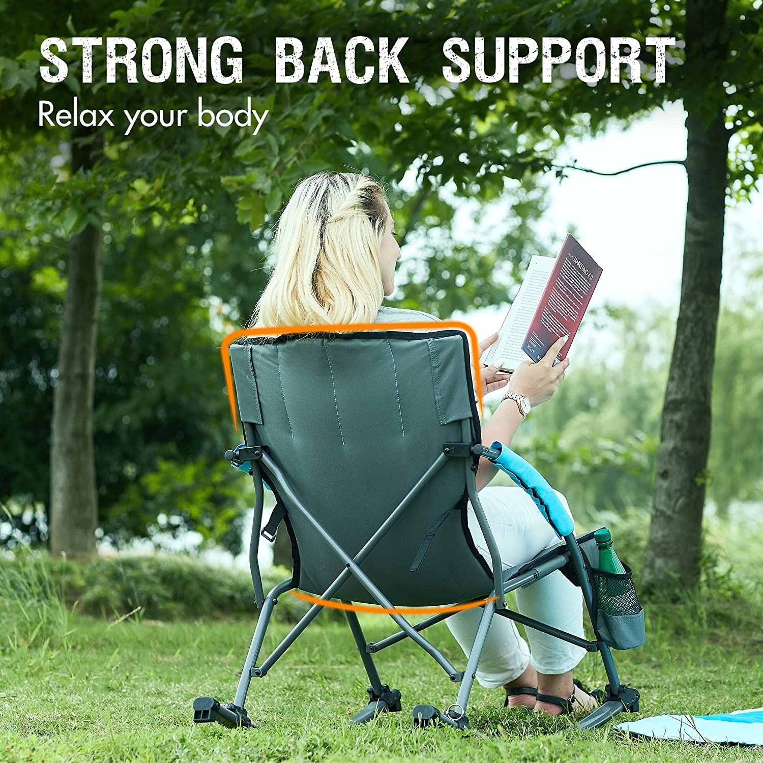 Camping chairs deals outdoor rockers