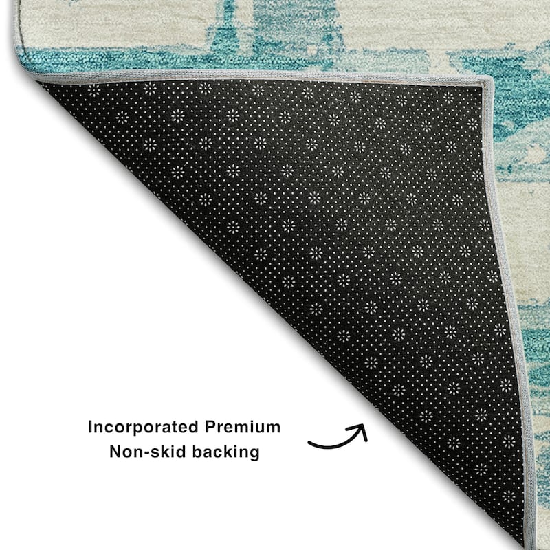 Premium Washable Super Soft Transitional Mayfield Rug