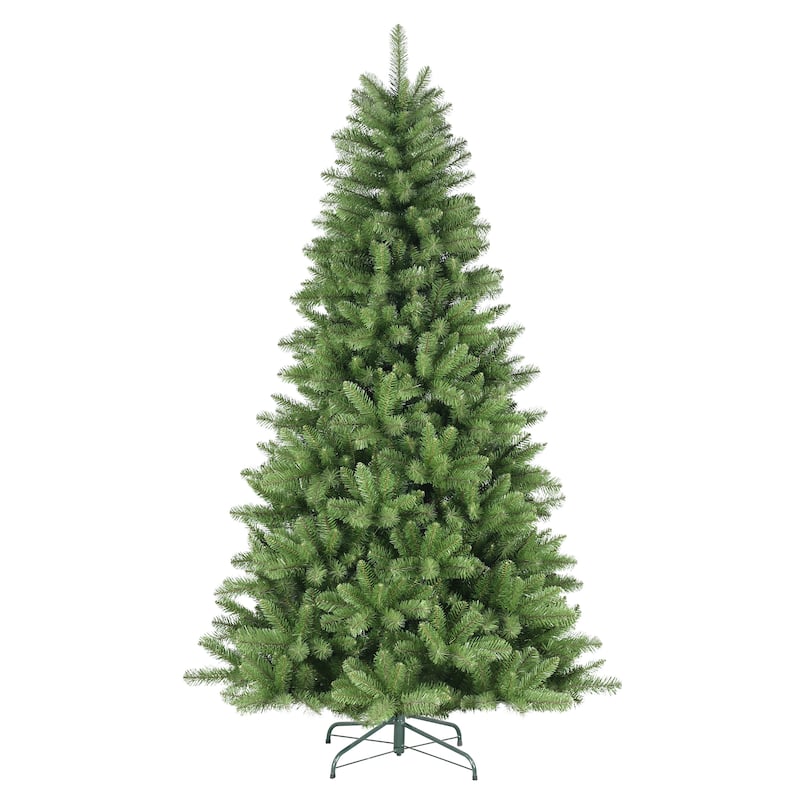 Puleo International 7 ft Unlit Berkshire Fir Artificial Tree