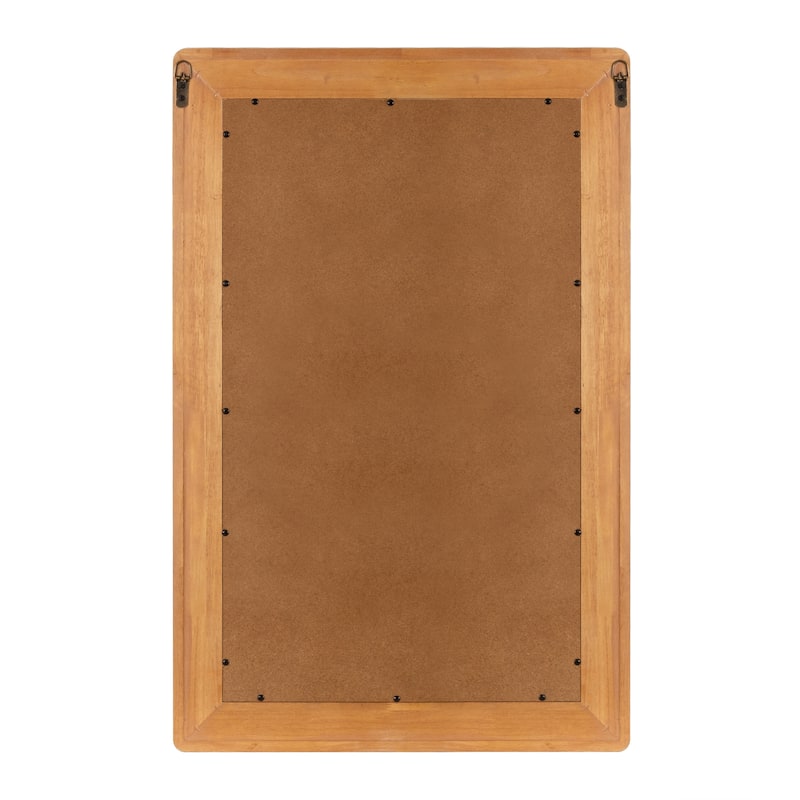Kate and Laurel Basking Wall Mirror with Shelf