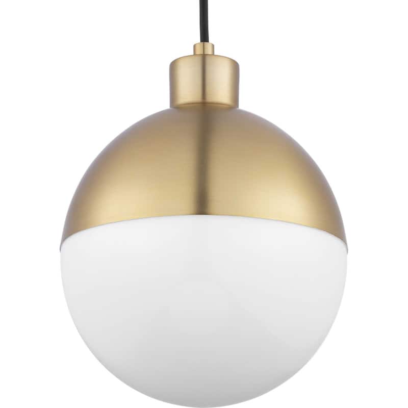 Progress Lighting Globe 8" Wide LED Mini Pendant - Brushed Bronze