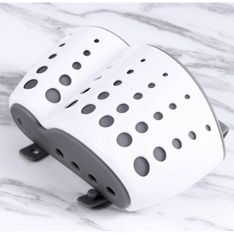 Kitchen Sink Caddy Sponge Holder With Drain Holes