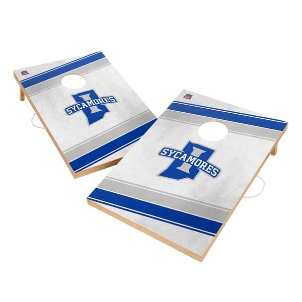 slide 2 of 5, Indiana State University Sycamores Regulation 2x4 Cornhole Set