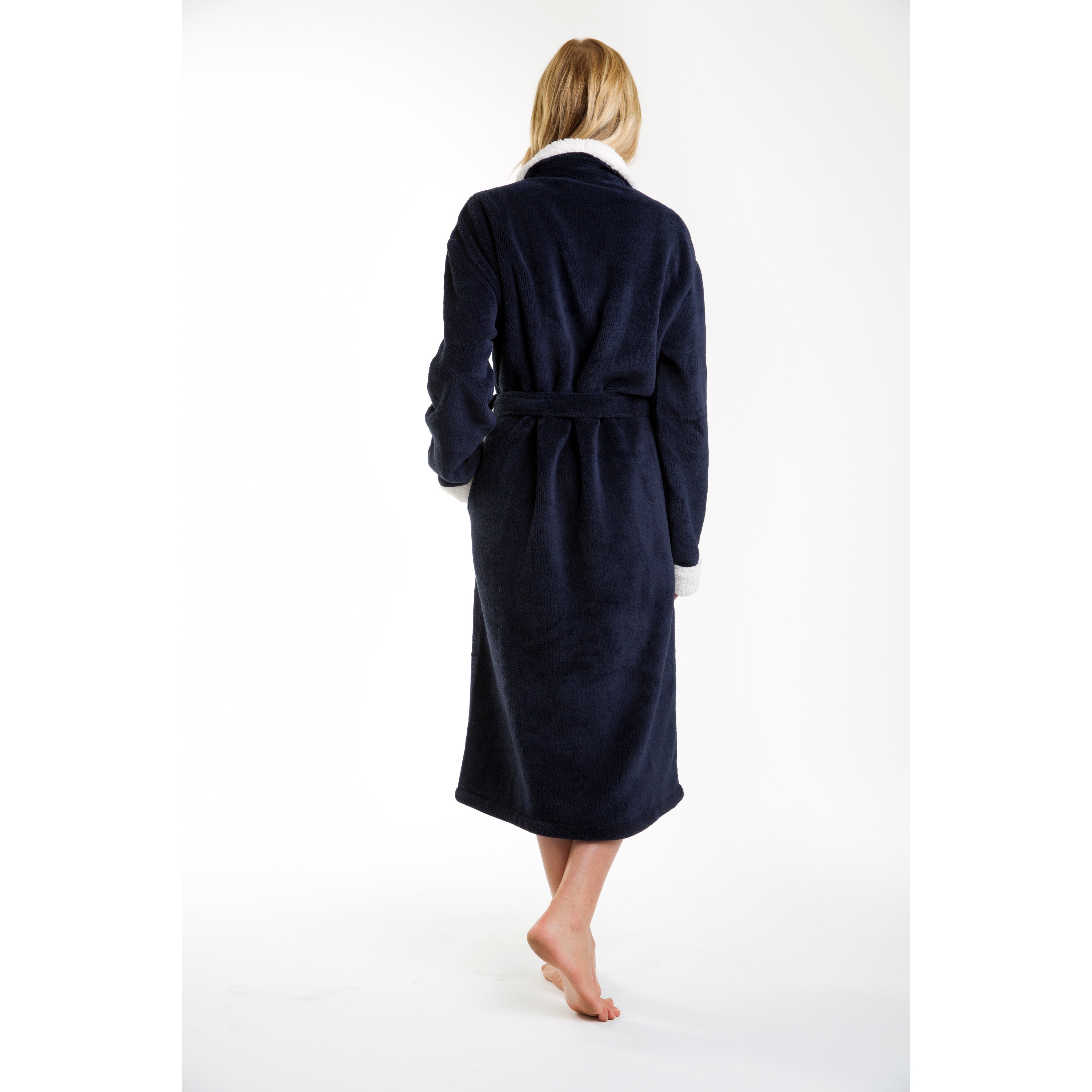  BNisBM Skims Robe Womens Plush Soft Robe Fluffy Thick Nightgown  with Pockets Full Length Collar Shawl Sherpa Robe Pjs Robe And Pajama Set  For Women : Sports & Outdoors