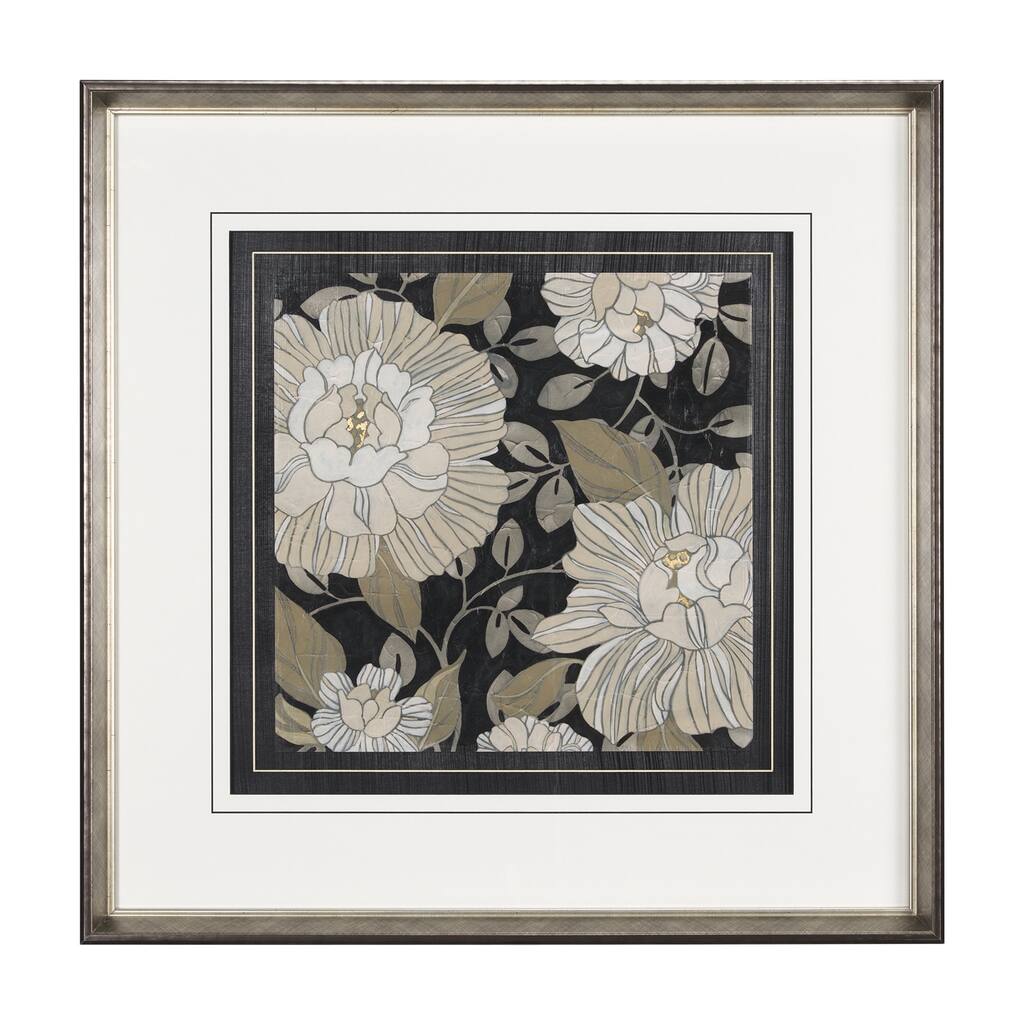 Garden Noir II Framed Art Print