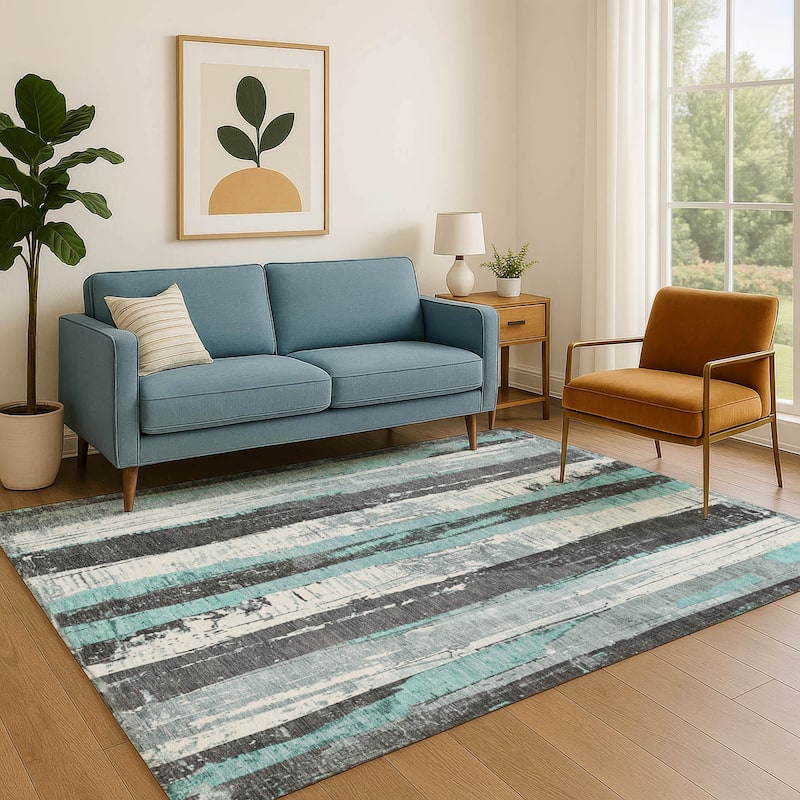 Premium Washable Super Soft Casual Contemporary Mayfield Rug