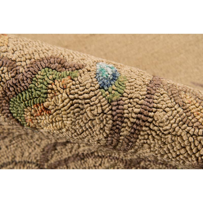 Momeni Veranda Hand Hooked Floral Indoor Outdoor Rug