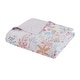 preview thumbnail 9 of 10, Intelligent Design Kids Kinsley Blush Woodland Animals Reversible Cotton Quilt Set