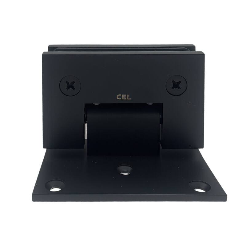 CEL Wall Mount Offset Back Plate Hinge for Frameless Shower Door