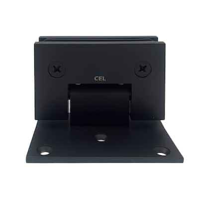 CEL Wall Mount Offset Back Plate Hinge for Frameless Shower Door