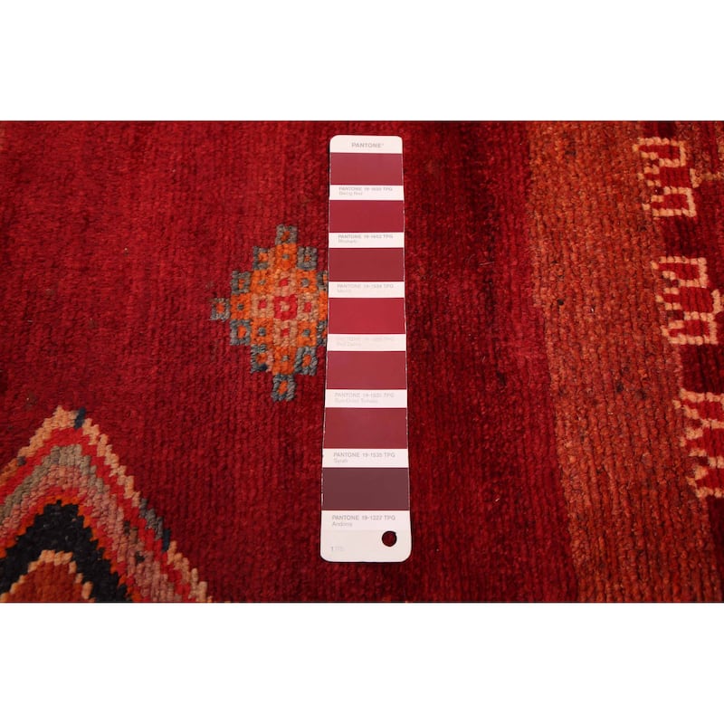 ECARPETGALLERY Hand-knotted Konya Anatolian Red Wool Rug - 5'1 x 10'10