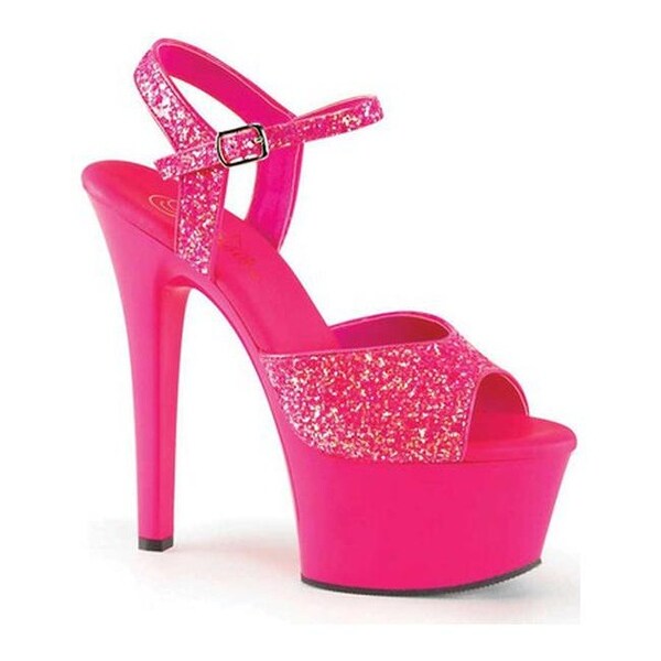 pink ankle strap sandals