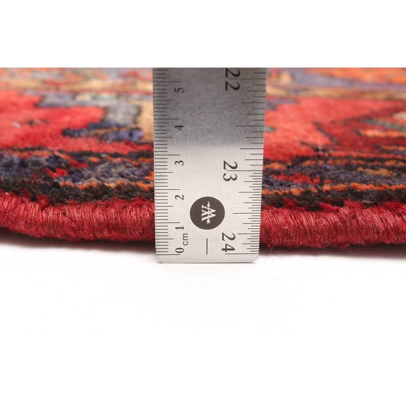 ECARPETGALLERY Hand-knotted Andelz Red Wool Rug - 4'6 x 8'1